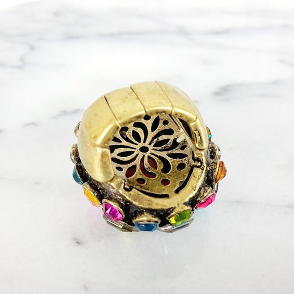 Chunky Jewel Gem Crystal Ring‎ - Picture 13 of 15